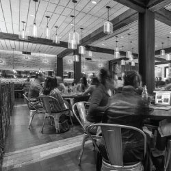 Dining during the Dallas Art Fair